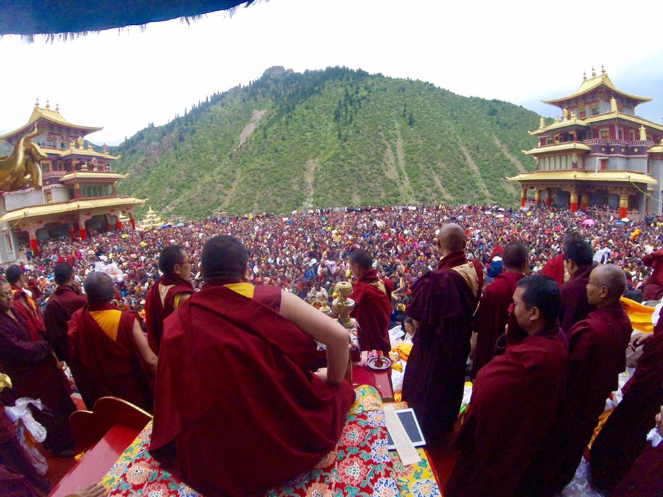 Rabjam Rinpoche in Tibet